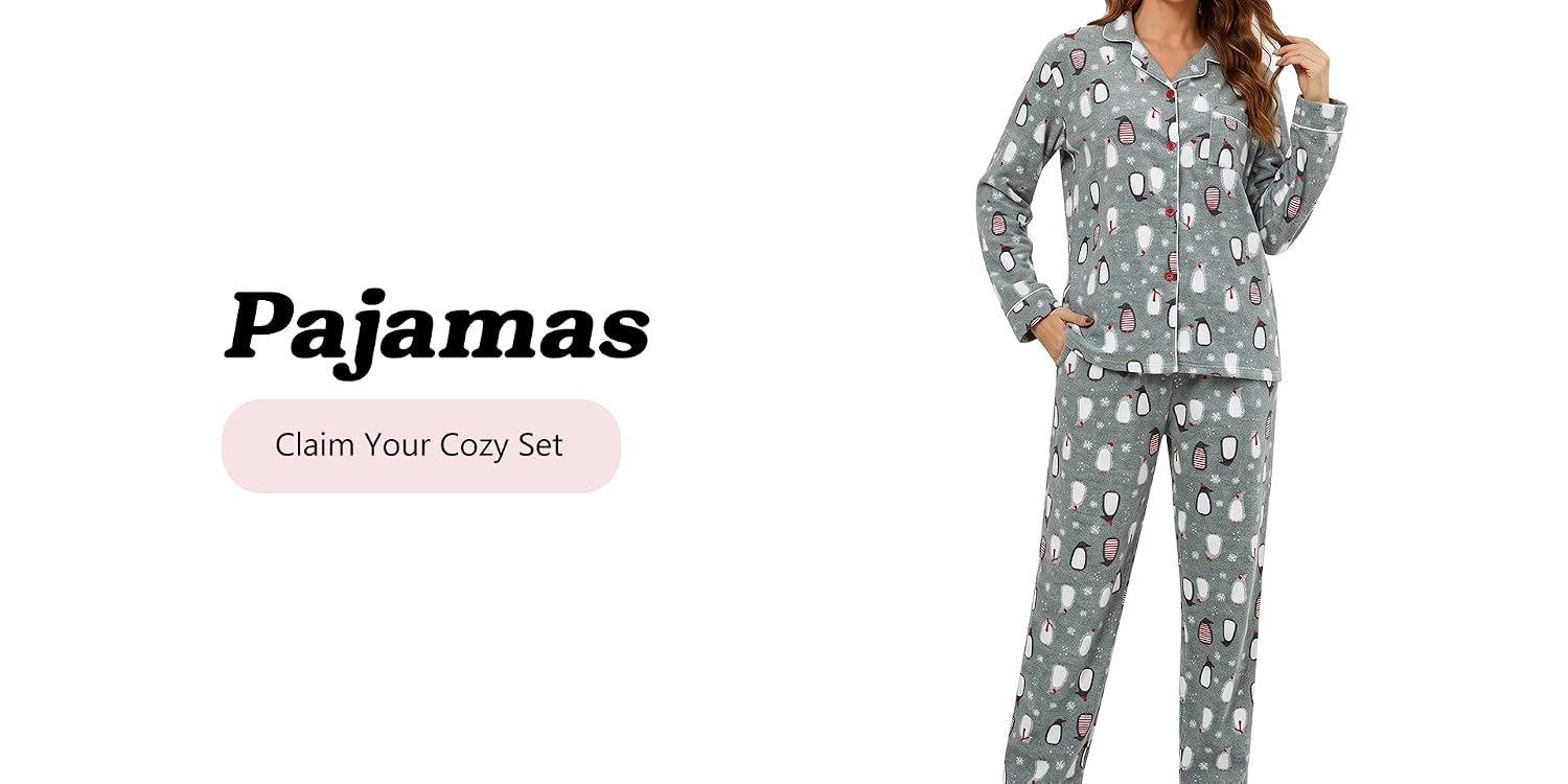 ENJOYNIGHT STORE ENJOYNIGHT Pajamas & Sleepwear for Cozy Nights and Relaxed Days at Home ENJOYNIGHT STORE